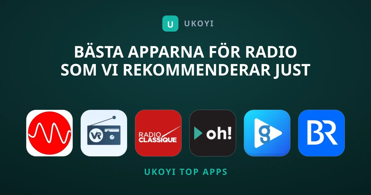 Bästa Apparna För Radio Som Vi Rekommenderar Just Nu