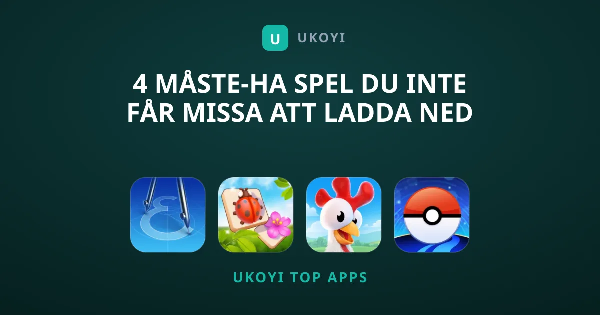 4 Måste-Ha Spel Du Inte Får Missa Att Ladda Ned